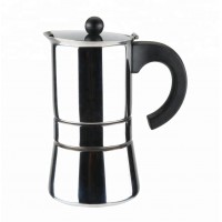 Espresso Coffee Maker, Stainless Steel, 4 Cup Moka Coffee Maker